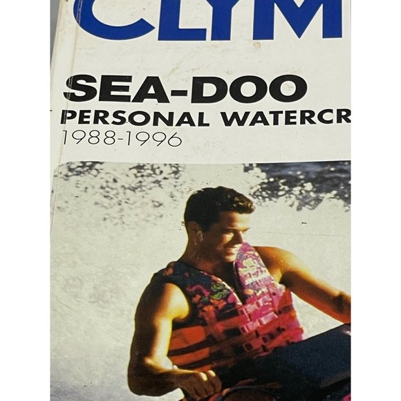 Clymer Sea-D00 W809-3 Shop Manual 1988-1996 Maintenance Repair book READ - Picture 3 of 15